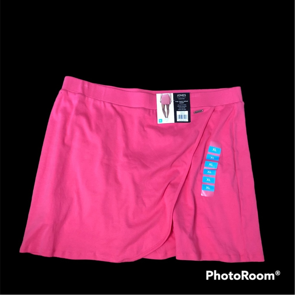 Jones New York Signature Faux Wrap Skort XL